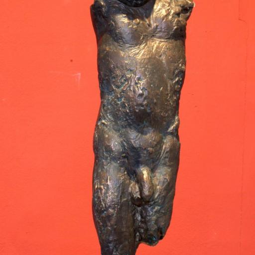 Wieland Förster. Das Opfer II. 1994. Bronze