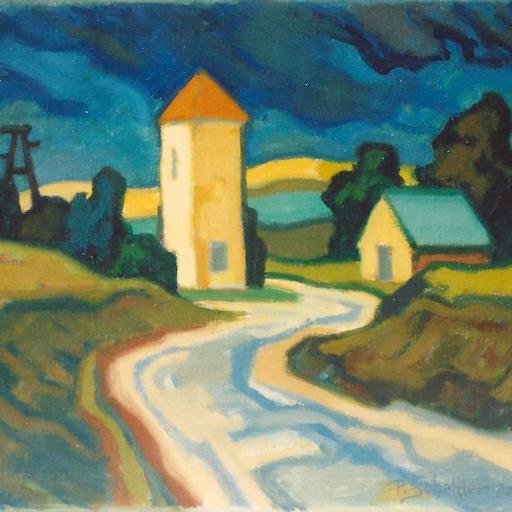 Peter Schettler. Malerei. Neue Arbeiten / Karl Schmidt-Rottluff. Grafik