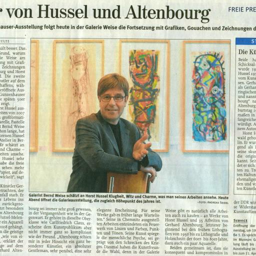 GERHARD ALTENBOURG / GALERIE WEISE CHEMNITZ 