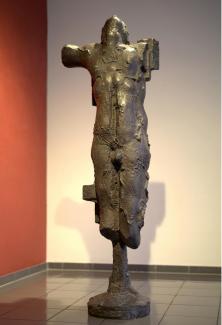 Wieland Förster. Das Opfer. 1994. Bronze, H. 170cm