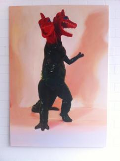 Dino, 2017 Öl auf Leinwand, 195x135cm