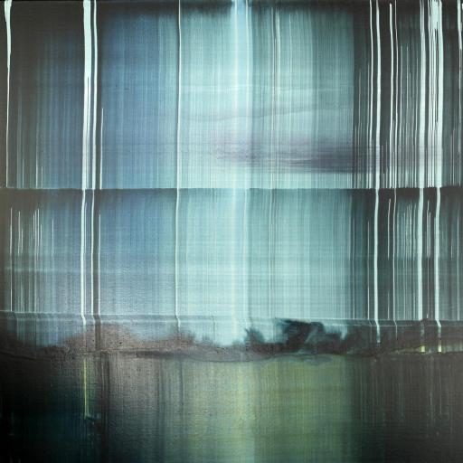 Andreas Jungk, A Landscape, Acryl auf Leinwand, 90x100cm, 3.600 Euro