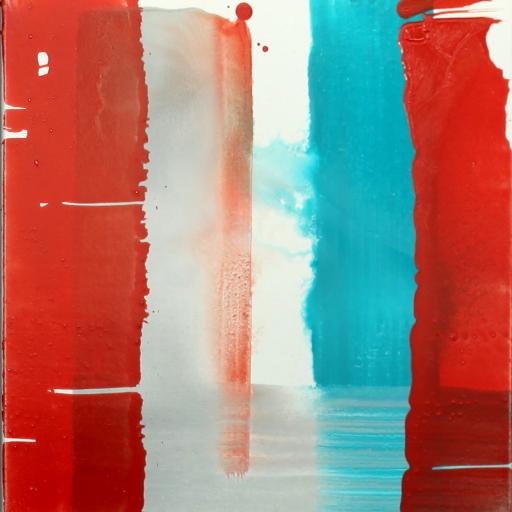 Andreas Jungk, Landscape 2, Acryl auf Leinwand, 50x50cm, 1.800.- Euro