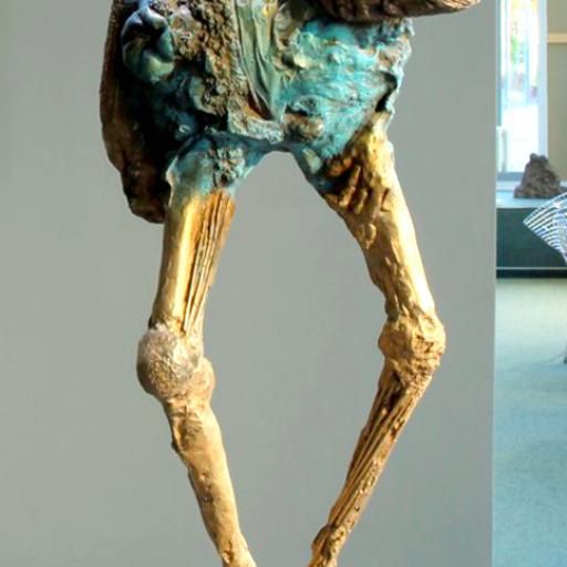 Jana Mertens. Joseppe. Bronze, patiniert, H.: 96cm