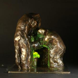 Lydia Thomas, Pasch (Gießergruppe), Bronze, Foto Klemens Albert Körner