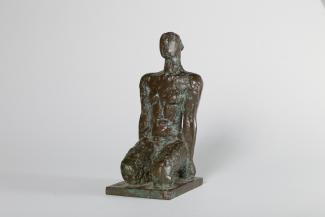 Christine Dewerny, Moderato, 1994, Bronze, Ex. 5/6, 17x7,5x10cm, 1400.- Euro, Galerie Weise Chemnitz