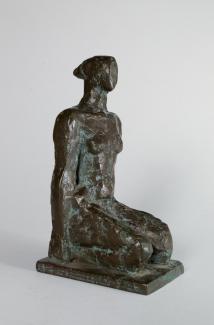 Christine Dewerny, Moderato, 1994, Bronze, Ex. 5/6, 17x7,5x10cm, 1400.- Euro, Galerie Weise Chemnitz