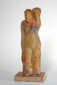 Stehende mit erhobenem Arm, 2011, Postaer Sandstein